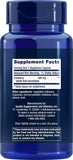 Life Extension Cran-Max Cranberry Supplement 500mg side view