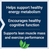 Life Extension Creatine & Acetyl-L-Carnitine Energy Plus side view