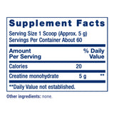 Life Extension Creatine Powder 300g packaging