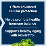 Life Extension Cruciferous Vegetable Extract and Resveratrol ingredients list