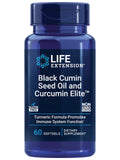 Life Extension Curcumin 200mg with Black Cumin Seed Oil front view