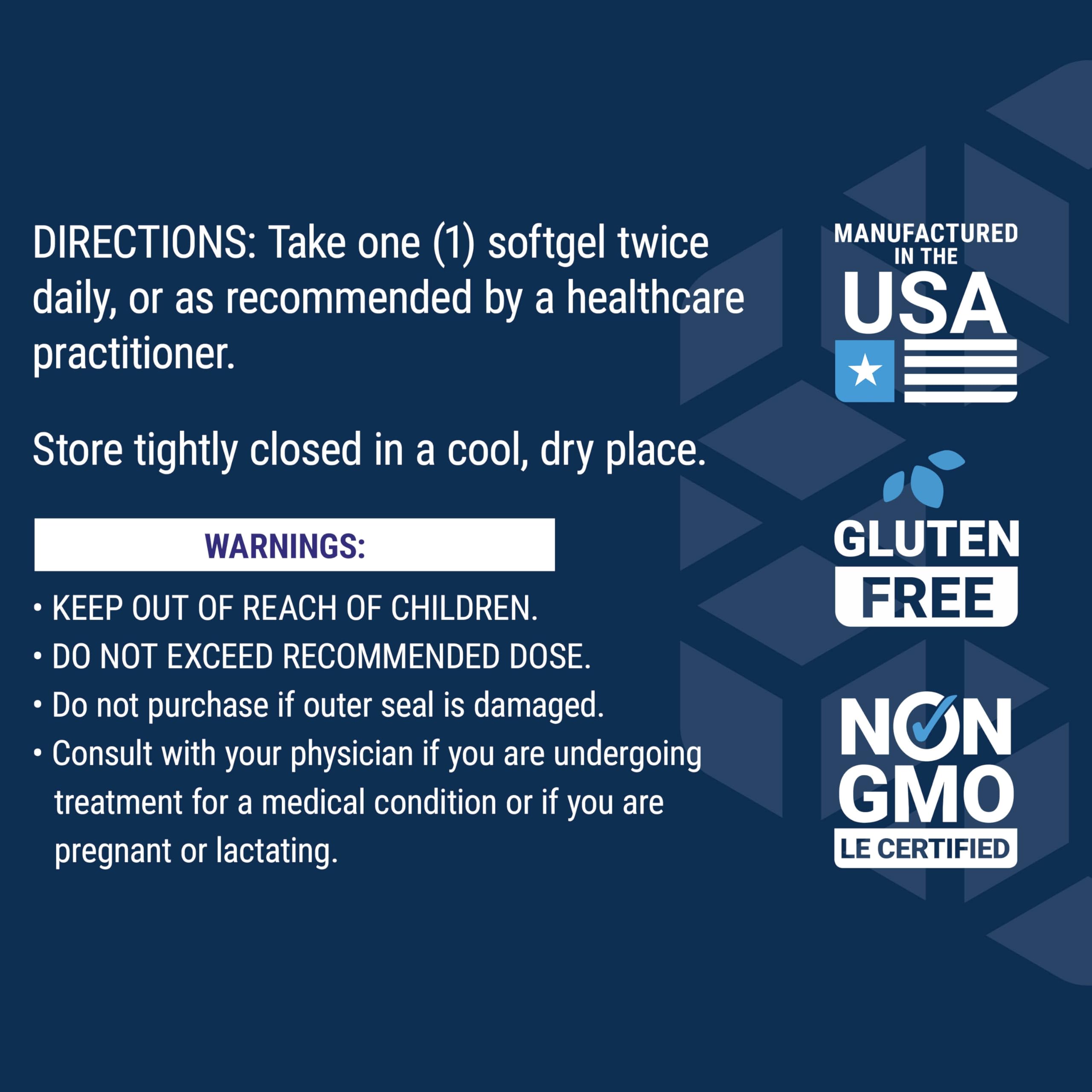 Life Extension Curcumin 200mg with Black Cumin Seed Oil supplement facts