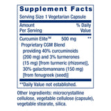 Life Extension Curcumin Elite Turmeric Extract 500mg capsule packaging