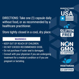 Life Extension Cytokine Suppress® with EGCG ingredients list