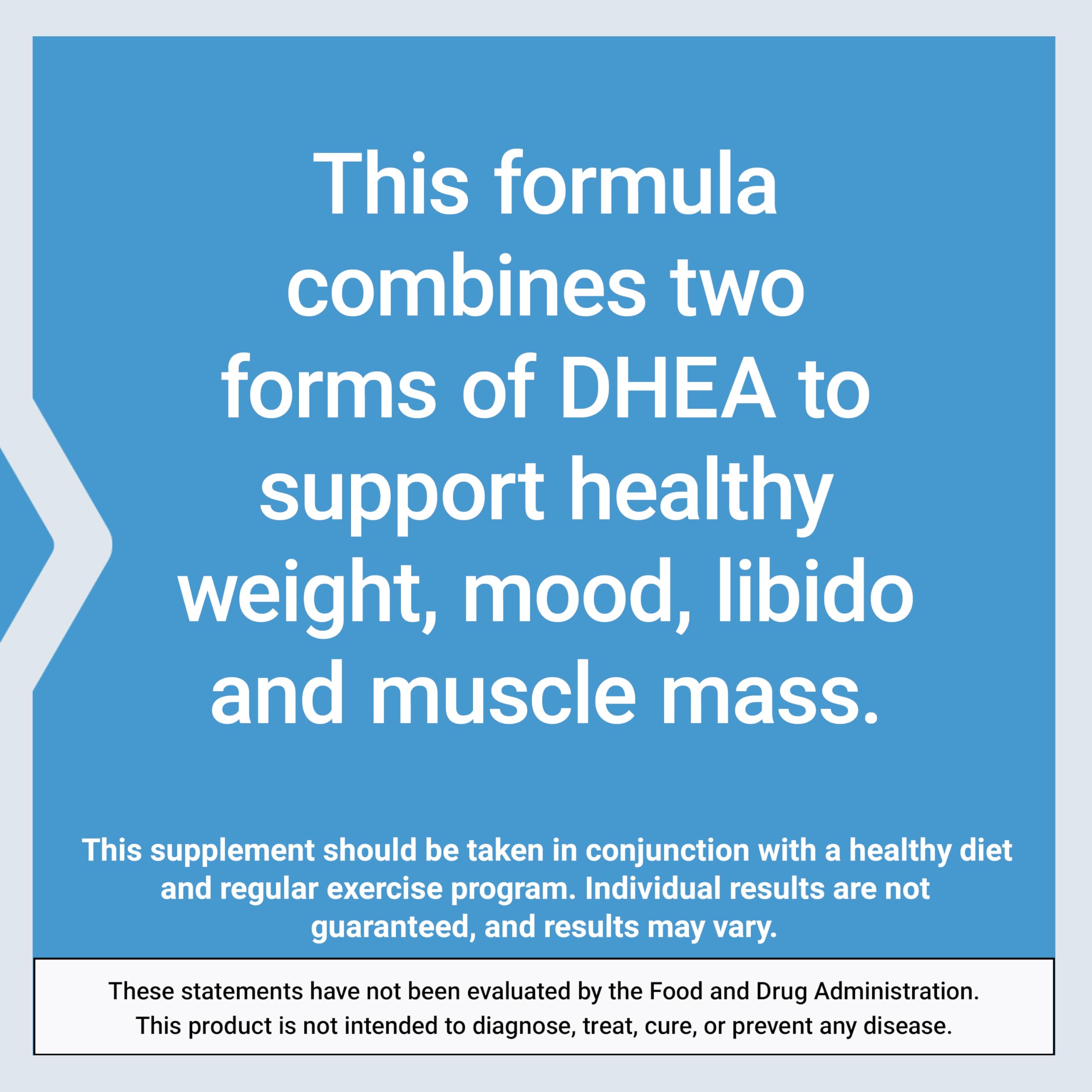 Life Extension DHEA Complete supplement capsules on a wooden table