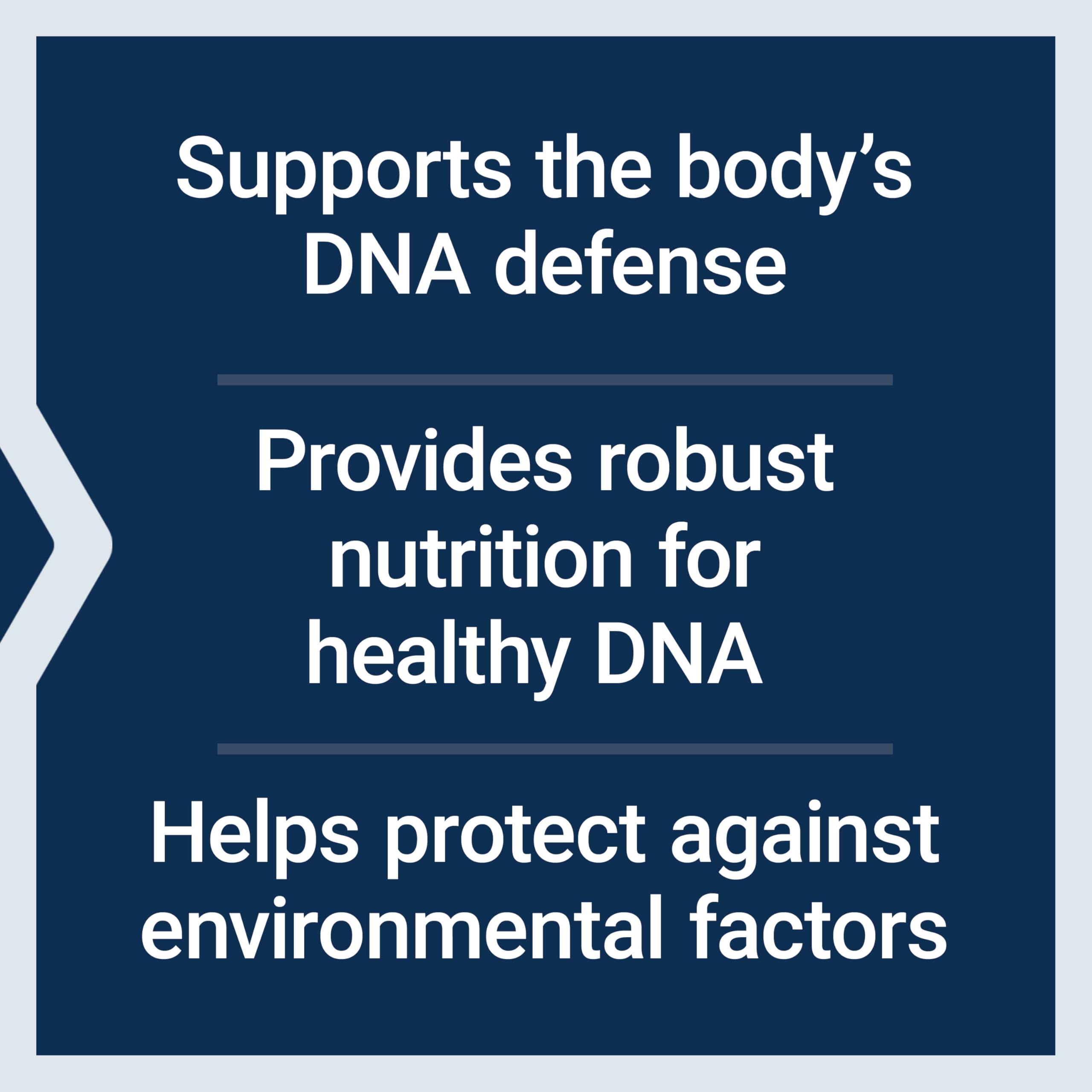 Life Extension DNA Protection Formula bottle with label clearly visible