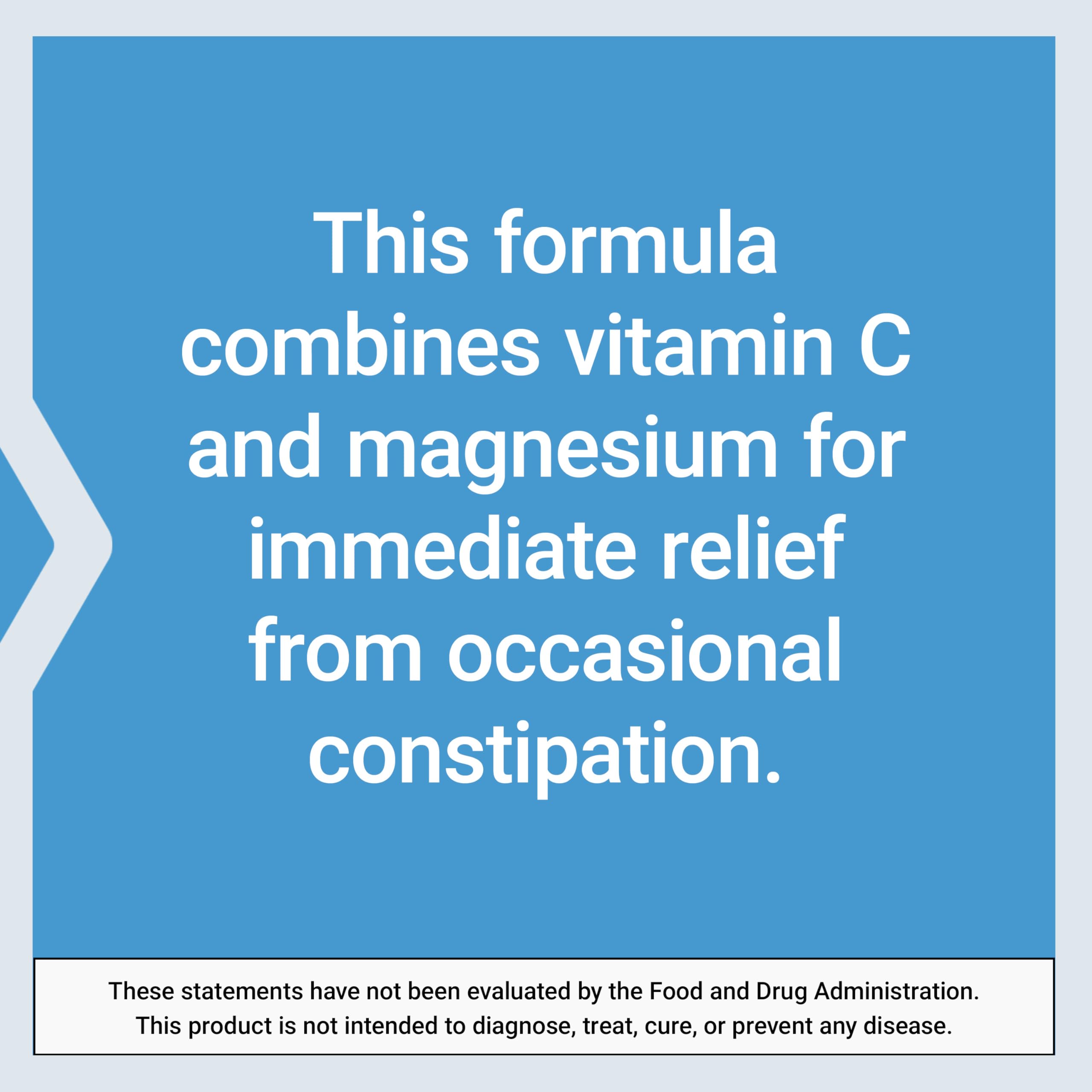 Life Extension Effervescent Vitamin C Magnesium Crystals serving suggestion