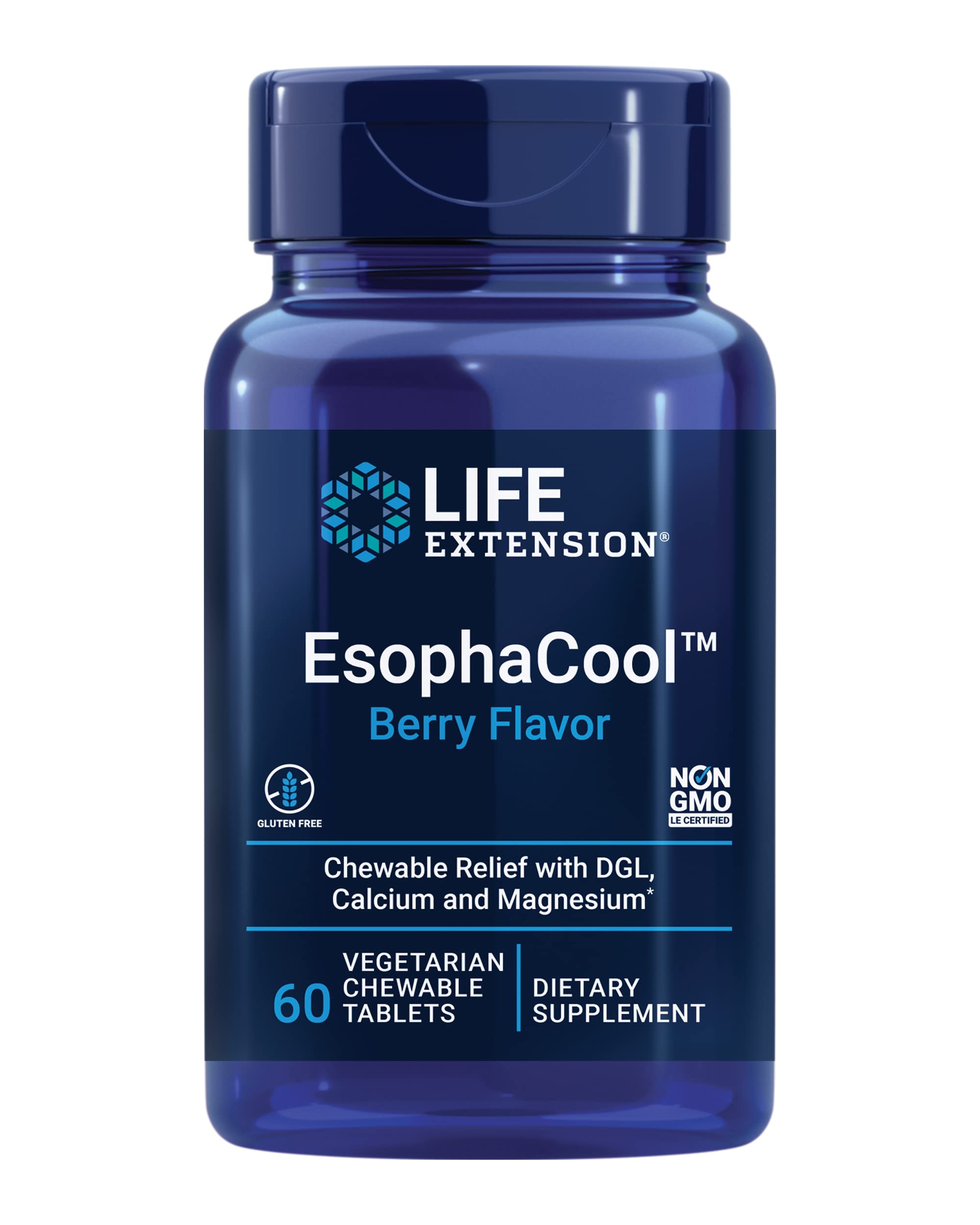Life Extension EsophaCool supplement front view with packaging