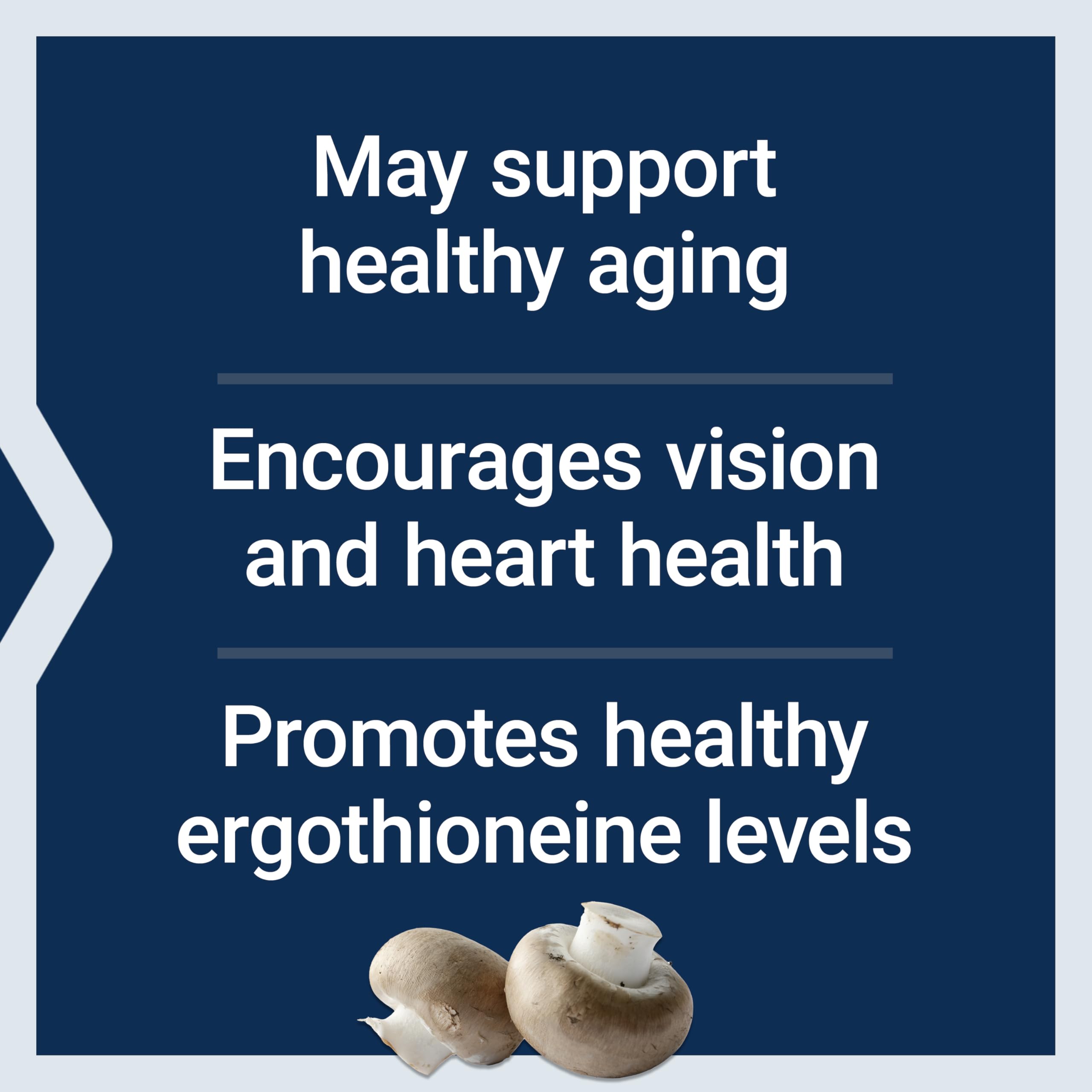 Life Extension Essential Youth L-Ergothioneine 5mg 30 capsules bottle with label