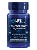 Life Extension Essential Youth L-Ergothioneine 5mg 30 capsules front view