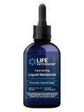 Life Extension Fast-Acting Liquid Melatonin 2 fl oz Citrus-Vanilla front view
