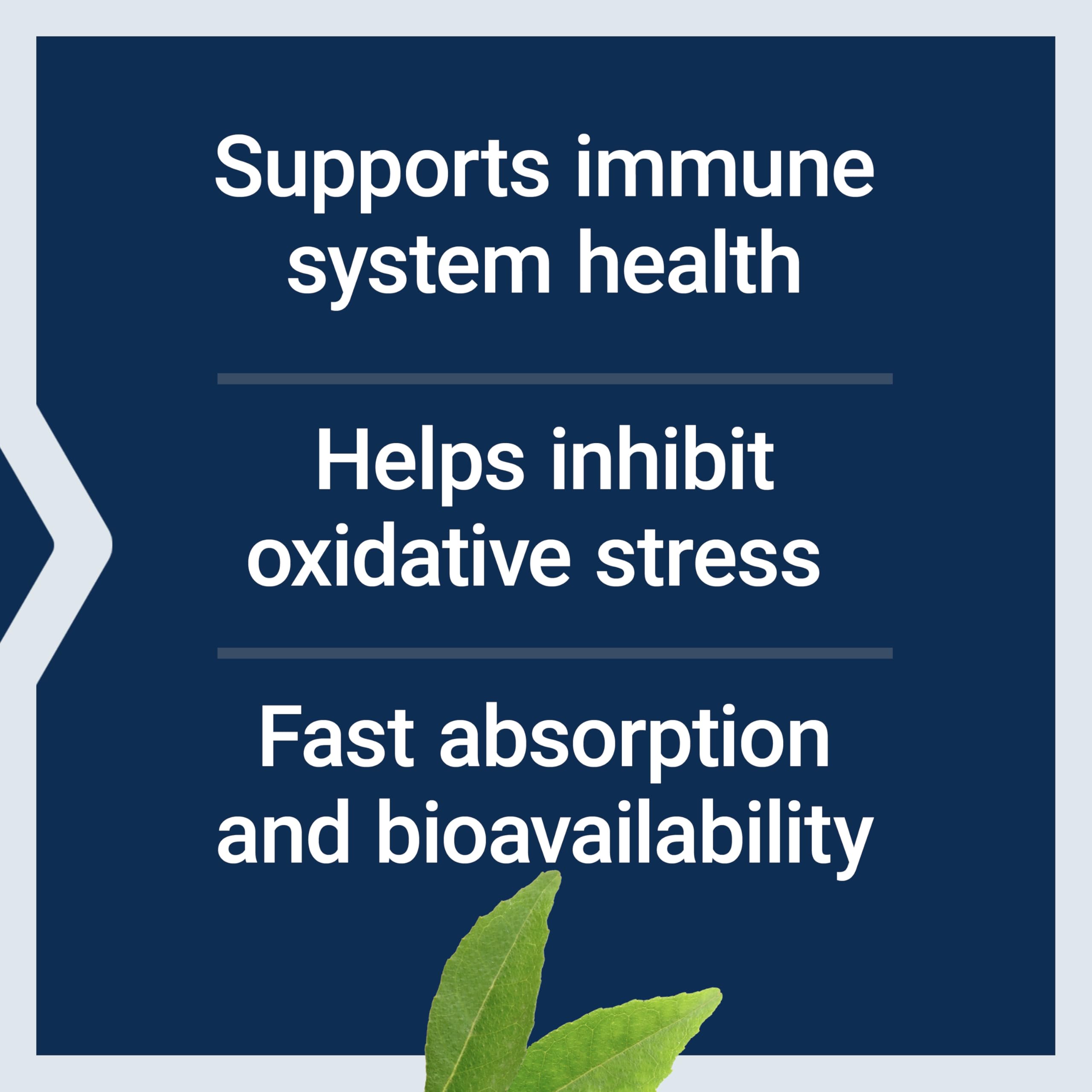 Life Extension Fast-C® Bio-Quercetin® ingredients list on packaging