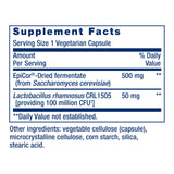 Life Extension FLORASSIST daily wellness & Nasal Defense 500mg capsules packaging