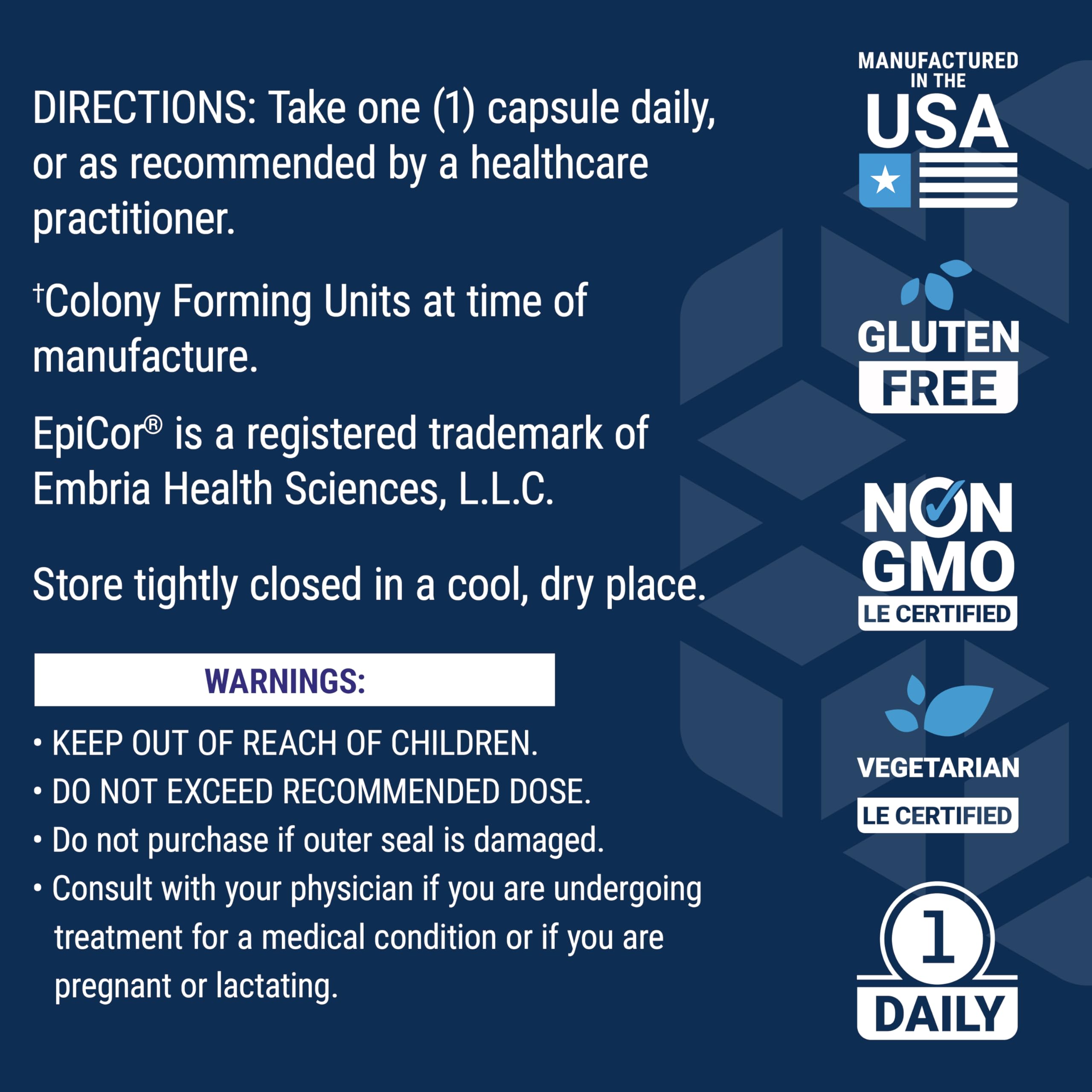 Life Extension FLORASSIST daily wellness & Nasal Defense 500mg capsules with a measuring spoon