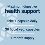 Life Extension FLORASSIST Probiotic GI 30 Capsules with ingredients list