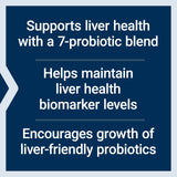 Life Extension FLORASSIST Probiotic Liver Restore 500mg capsule back view