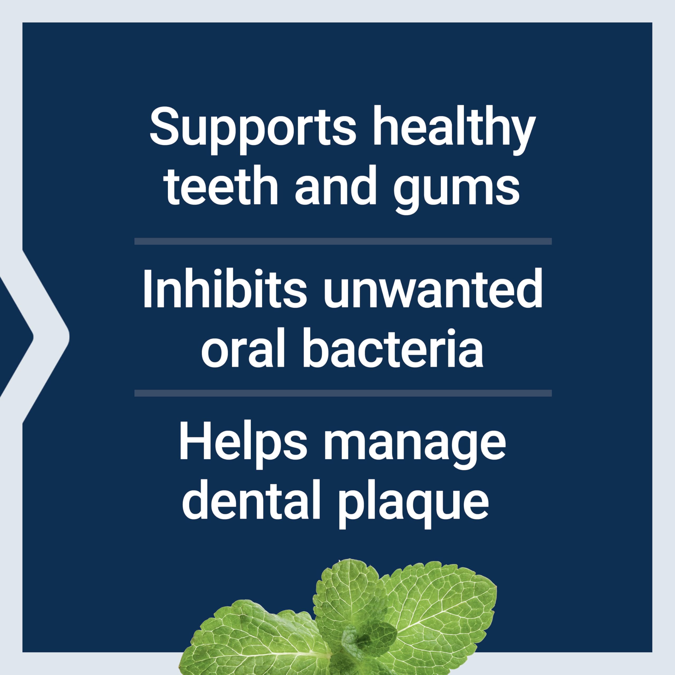 Life Extension FLORASSIST Probiotic Oral Hygiene Lozenges opened with a lozenge visible