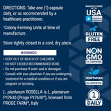 Life Extension FLORASSIST® Probiotic Women's Health back view of packaging