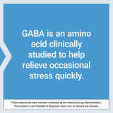 Life Extension GABA Capsules 100 mg capsules on a table