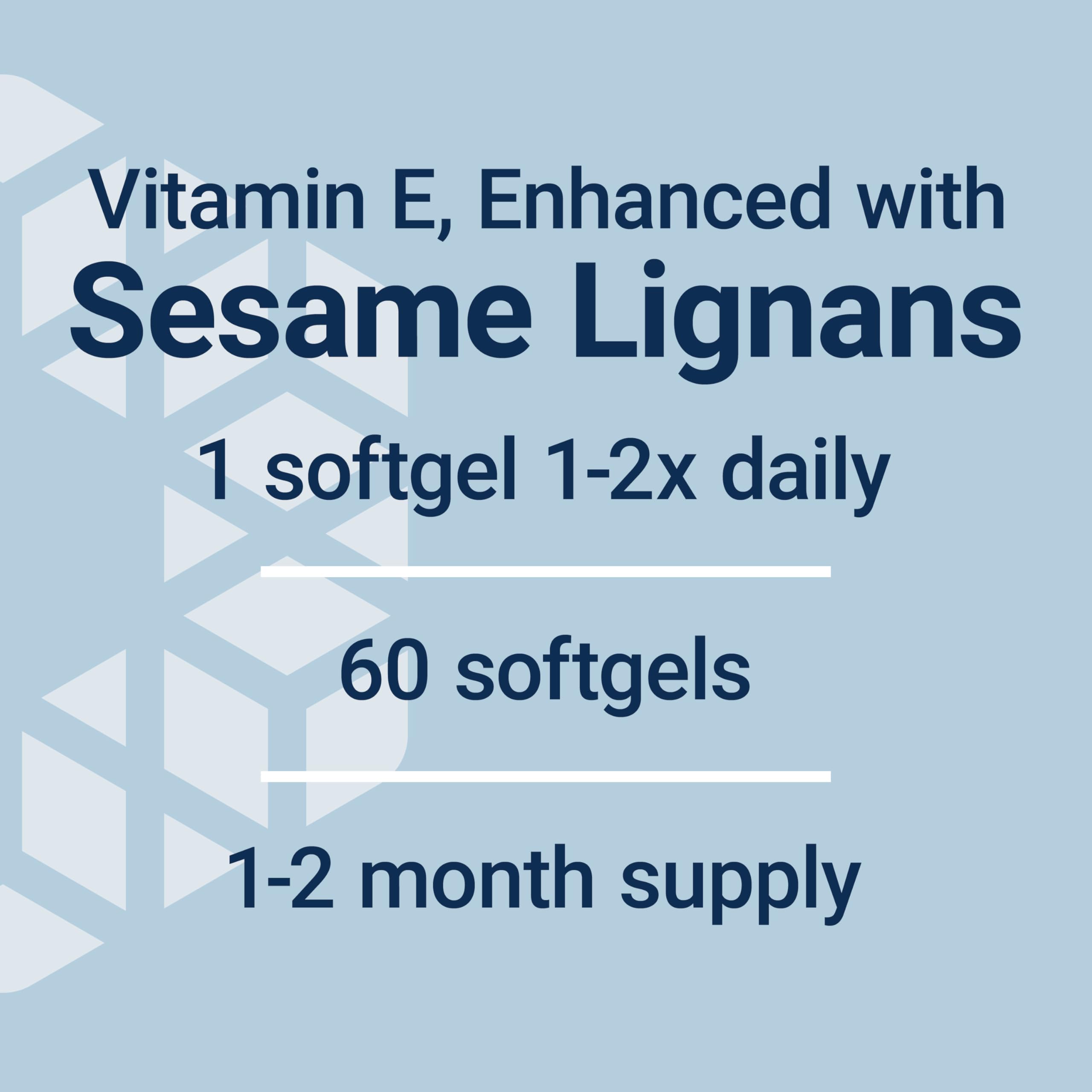 Life Extension Gamma E Mixed Tocopherols Vitamin E softgels with ingredients