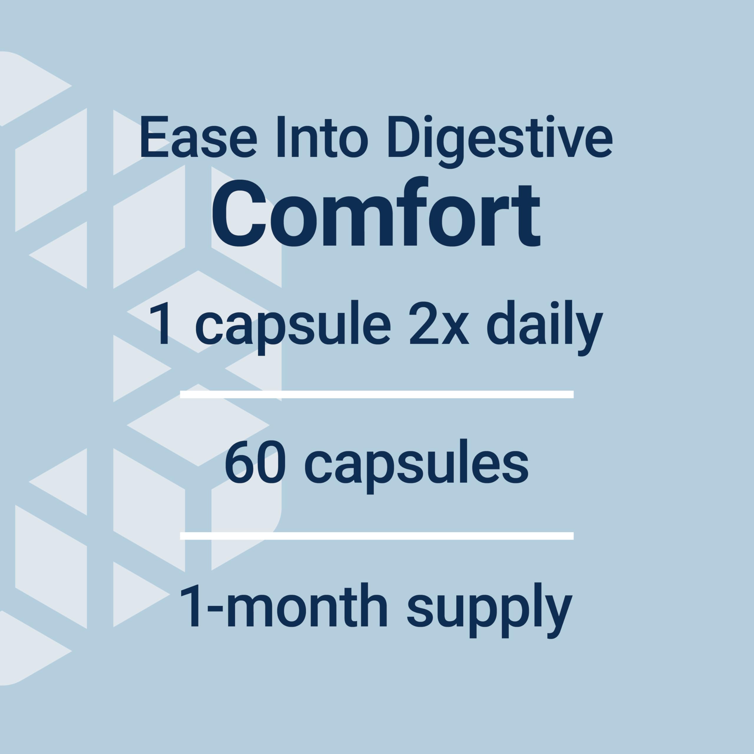 Life Extension Gastro-Ease 60 capsules ingredients list