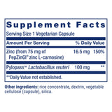 Life Extension Gastro-Ease 60 capsules side view