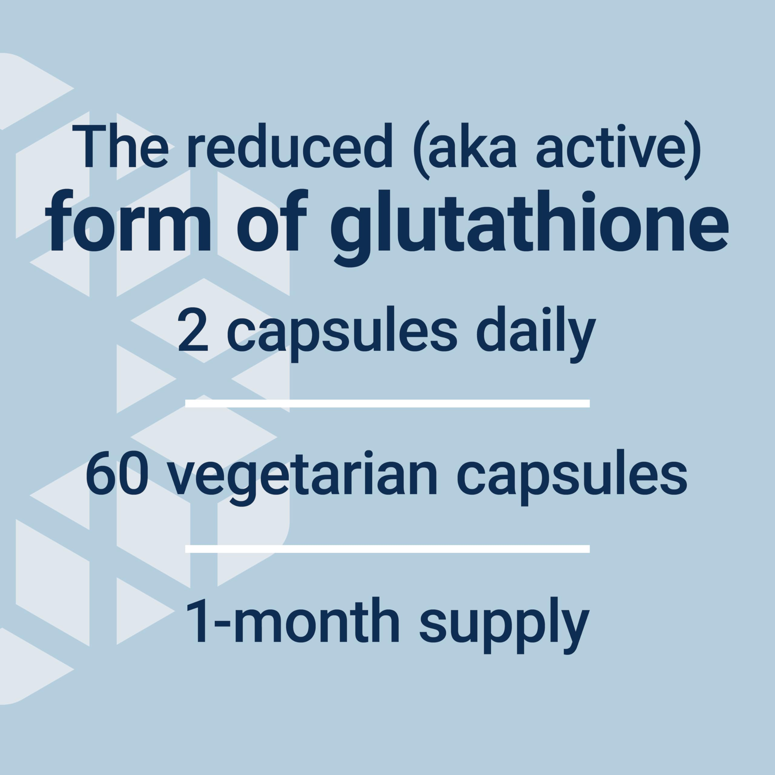 Life Extension Glutathione Supplement 500 mg capsules in a bowl