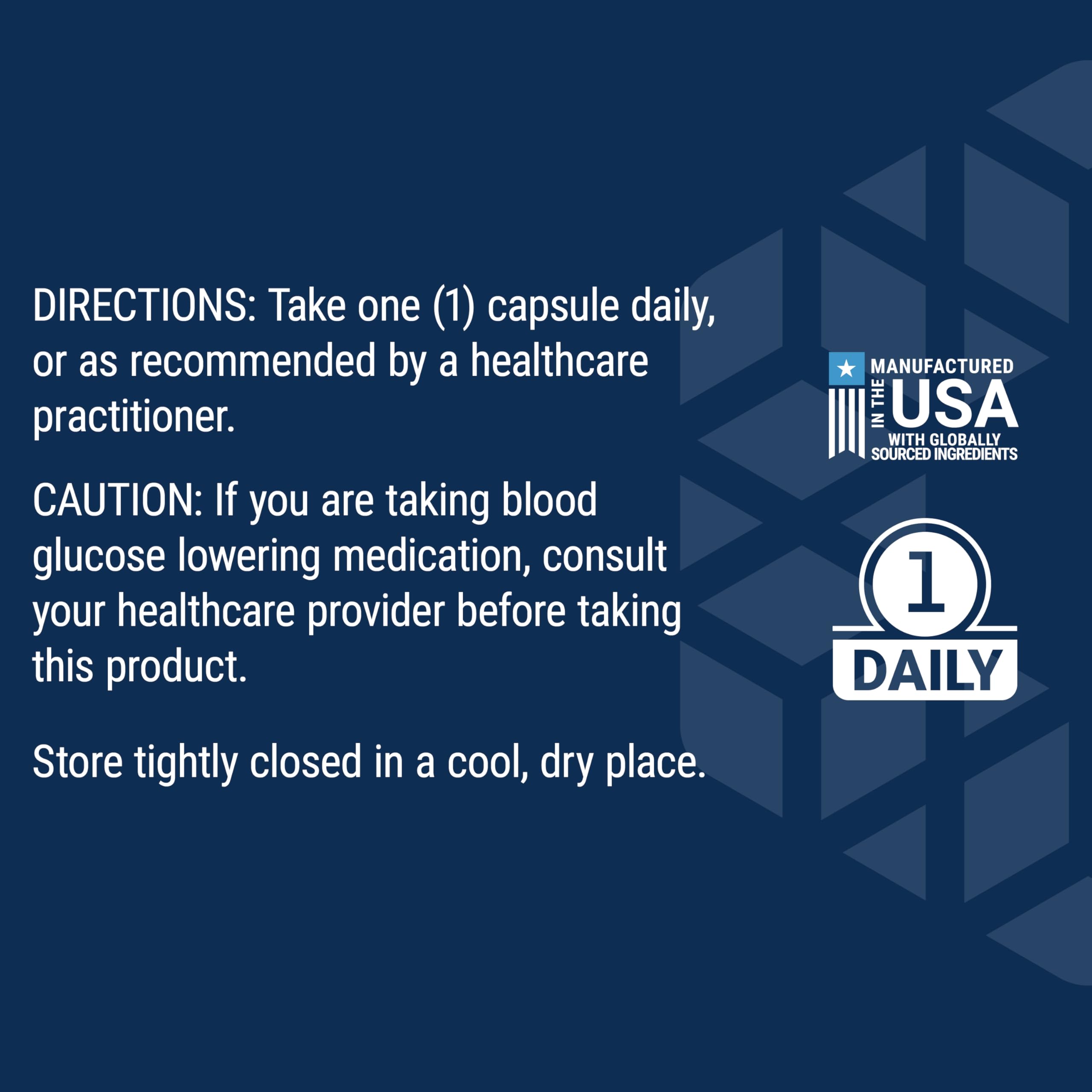 Life Extension Glycemic Guard™ supplement facts