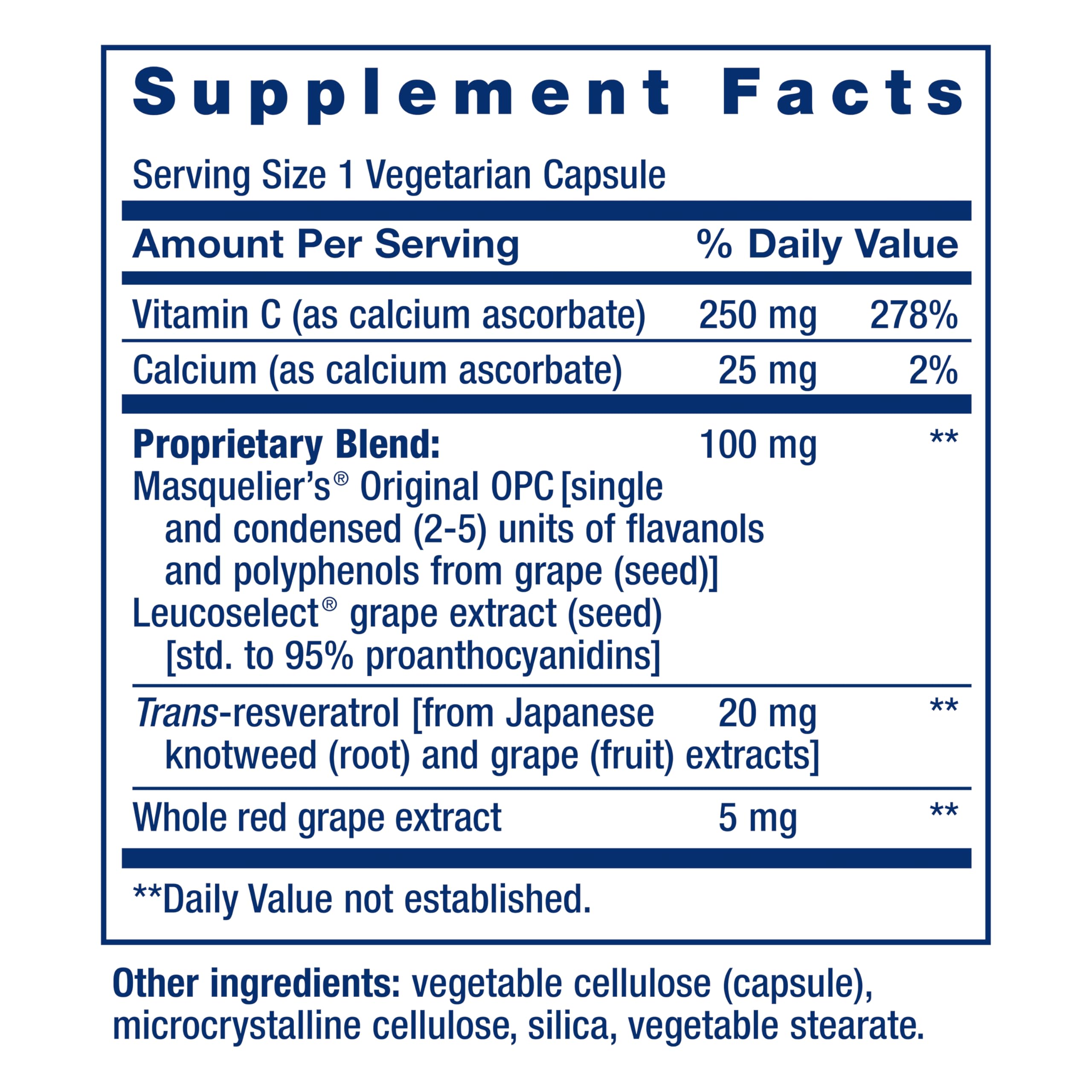 Life Extension Grapeseed Extract 60 Capsules with packaging