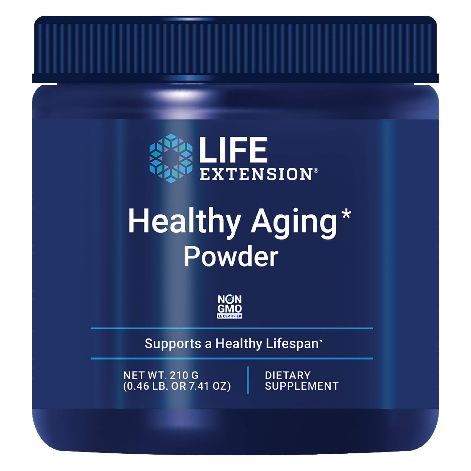 Life Extension Healthy Aging Powder 177g front view