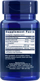 Life Extension Homocysteine Resist 60 Vegetarian Capsules side view