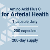 Life Extension L-Arginine Caps 700 mg bottle on a white background