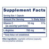 Life Extension L-Arginine Caps 700 mg close-up of capsules