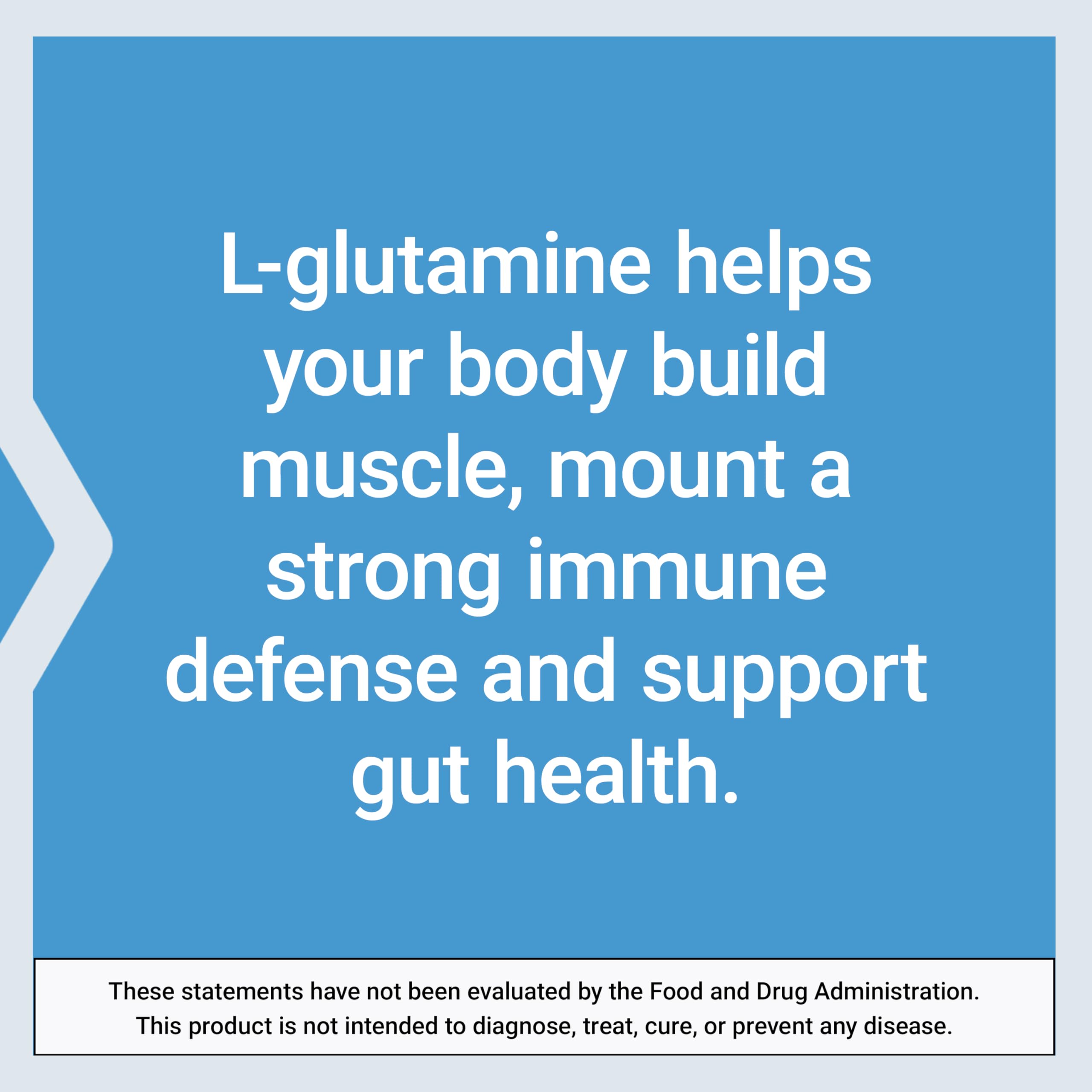 Life Extension L-Glutamine Powder 100g in a lifestyle setting