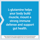 Life Extension L-Glutamine Powder 100g in a lifestyle setting