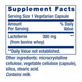 Life Extension Lactoferrin Caps 300mg bottle with label