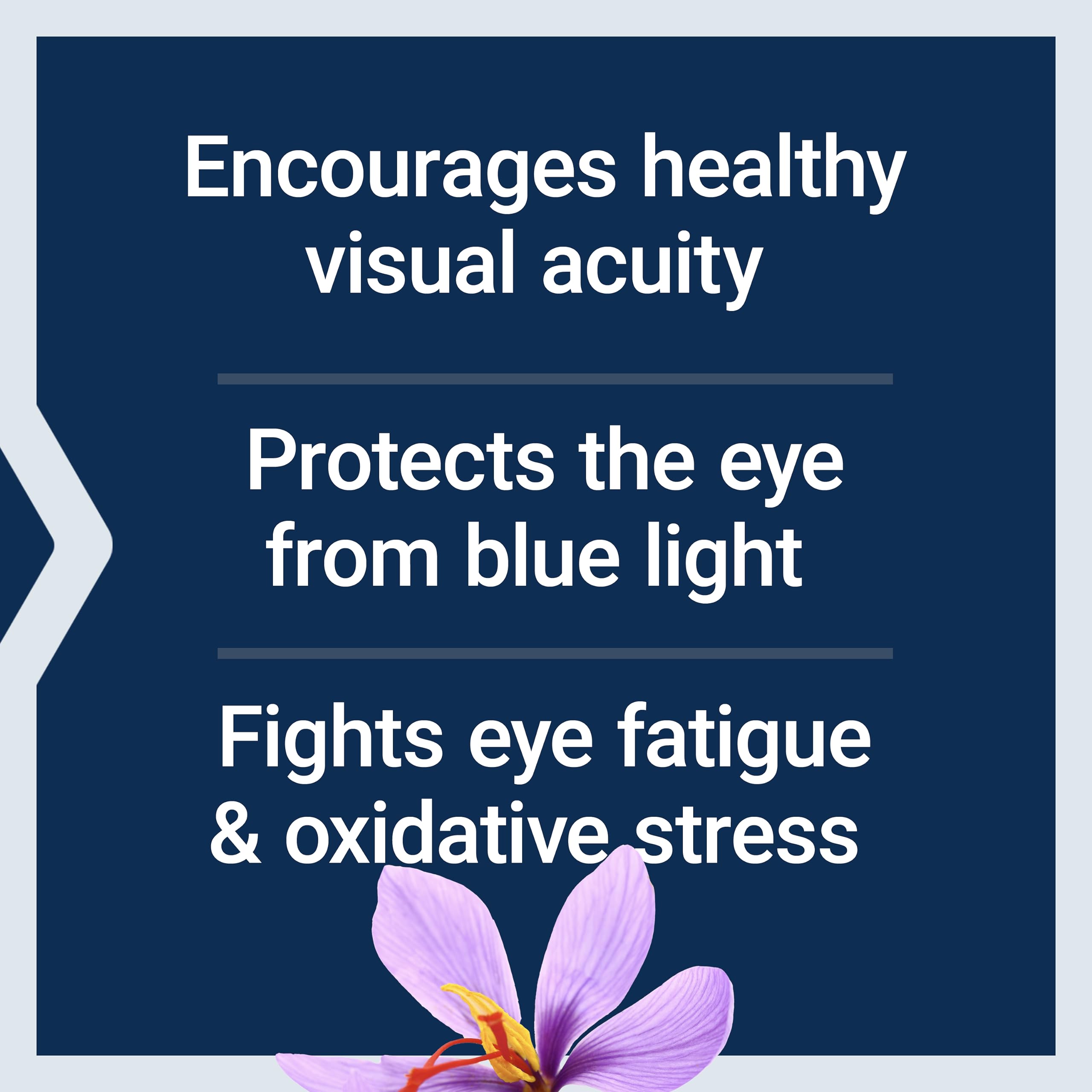 Life Extension MacuGuard Eye Support 60 Capsules back view