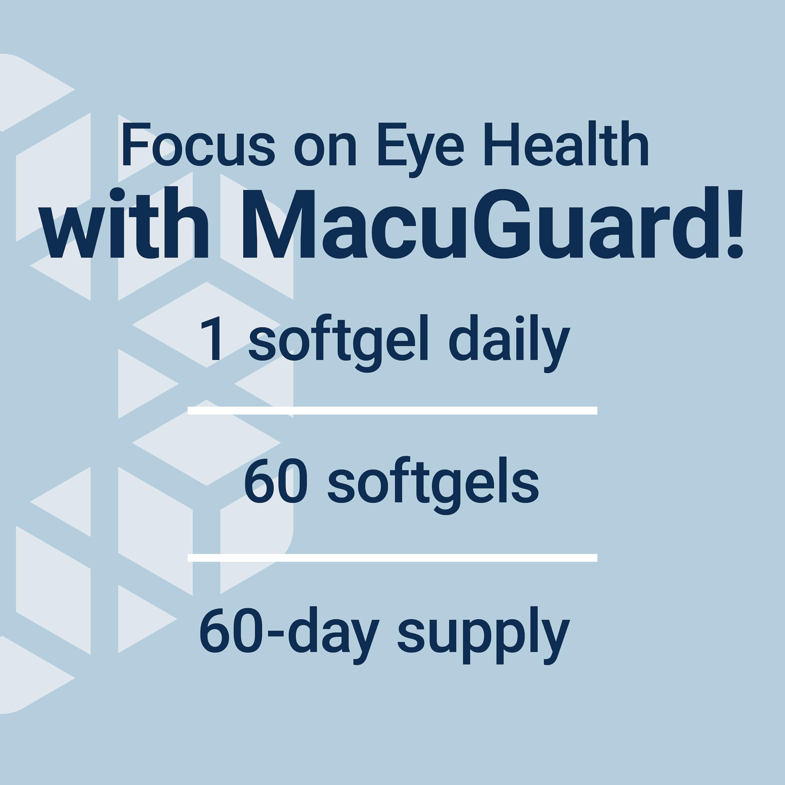 Life Extension MacuGuard Eye Support 60 Capsules ingredients list