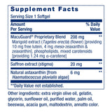 Life Extension MacuGuard Eye Support 60 Capsules side view