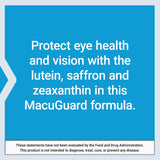Life Extension MacuGuard® Eye Support capsules on a table