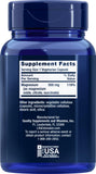Life Extension Magnesium 500 mg Vegetarian Capsules side view with packaging