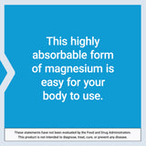 Life Extension Magnesium Glycinate 105mg capsules in a hand