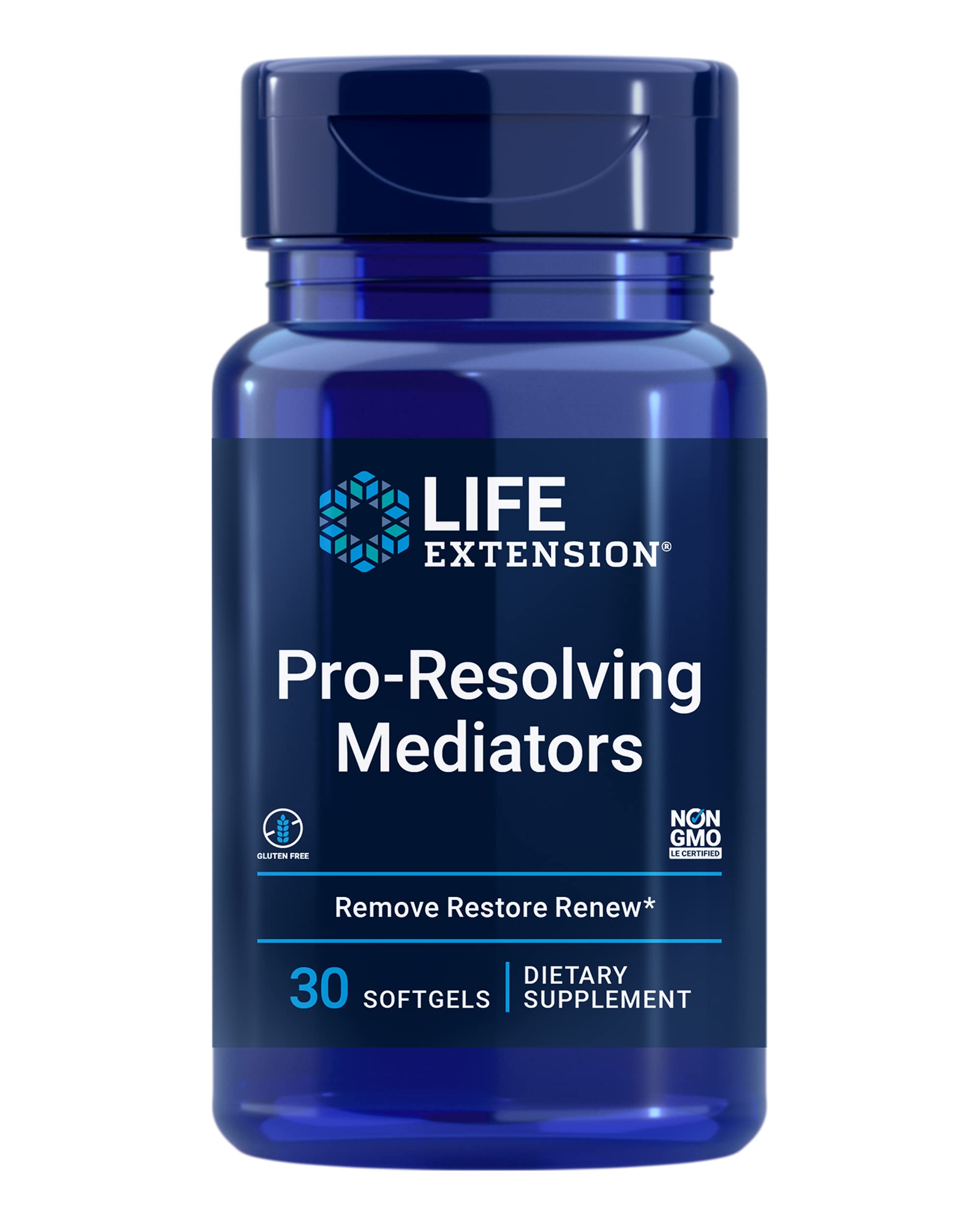 Life Extension Marine Lipid Concentrate 500mg front view