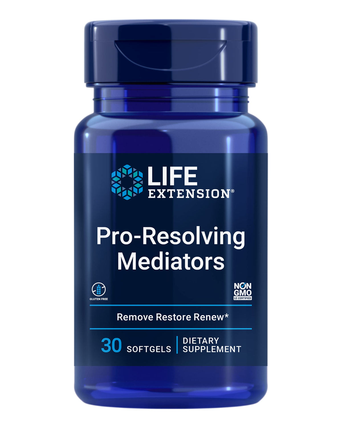 Life Extension Marine Lipid Concentrate 500mg front view