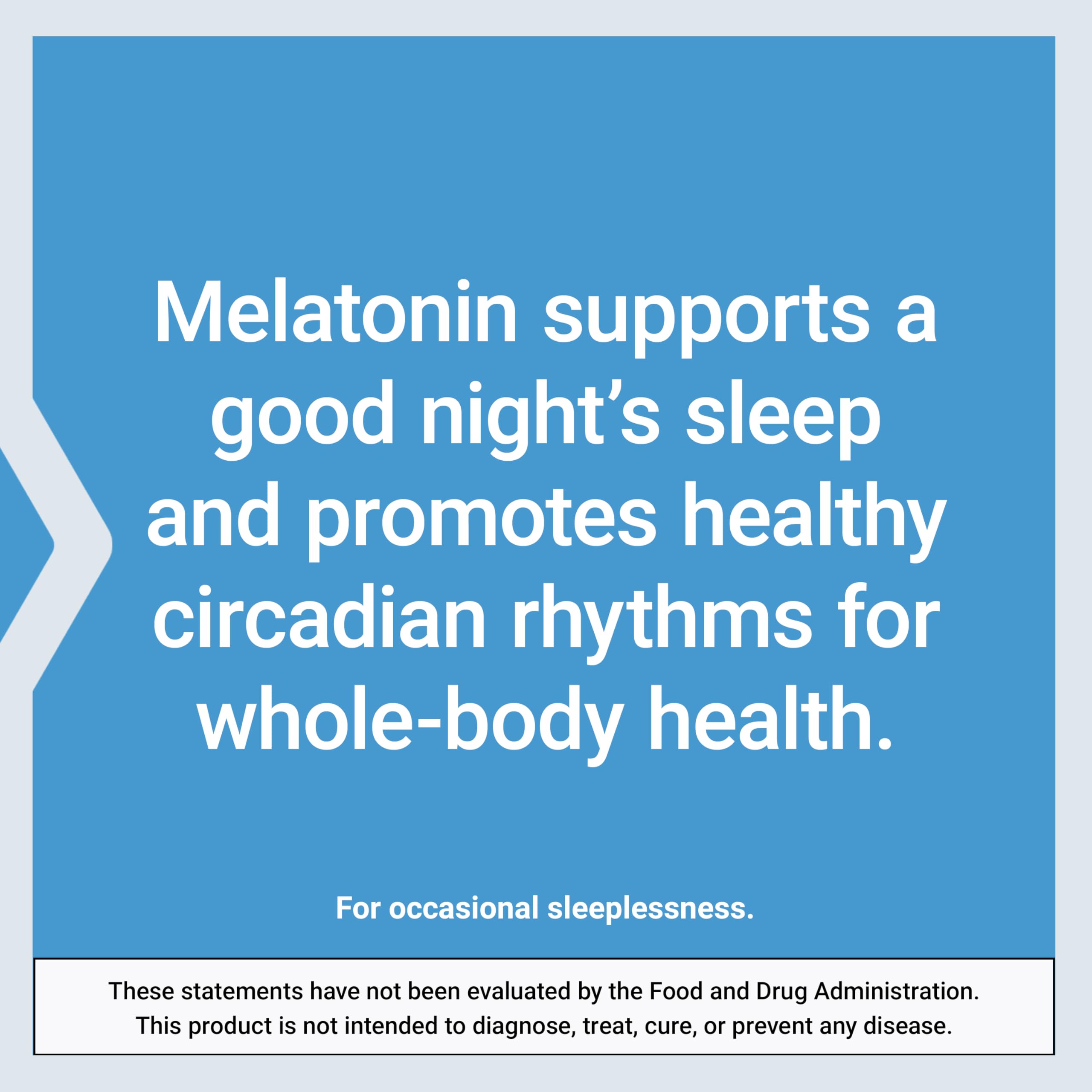 Life Extension Melatonin 300 mcg bottle back view