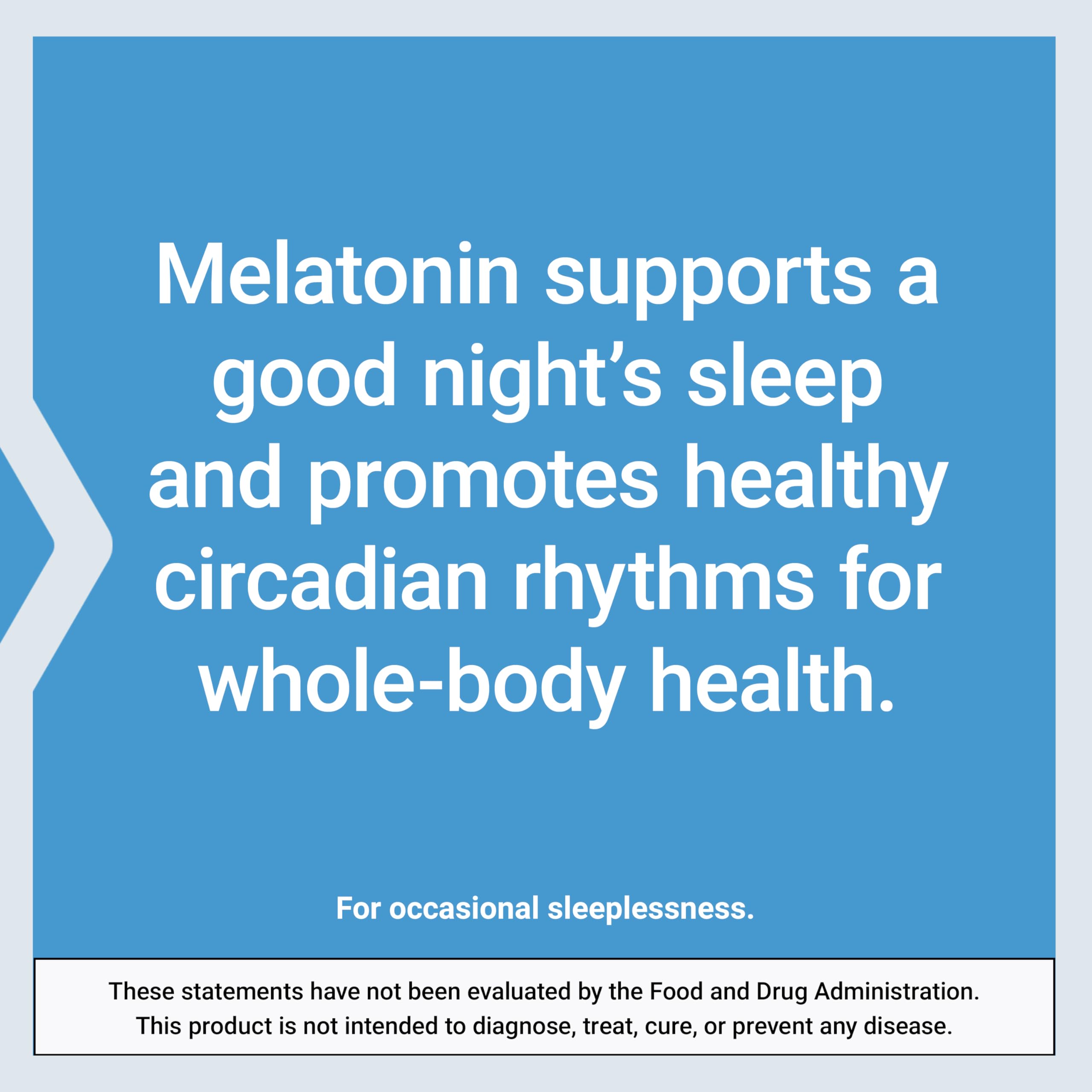 Life Extension Melatonin 300 mcg supplement facts