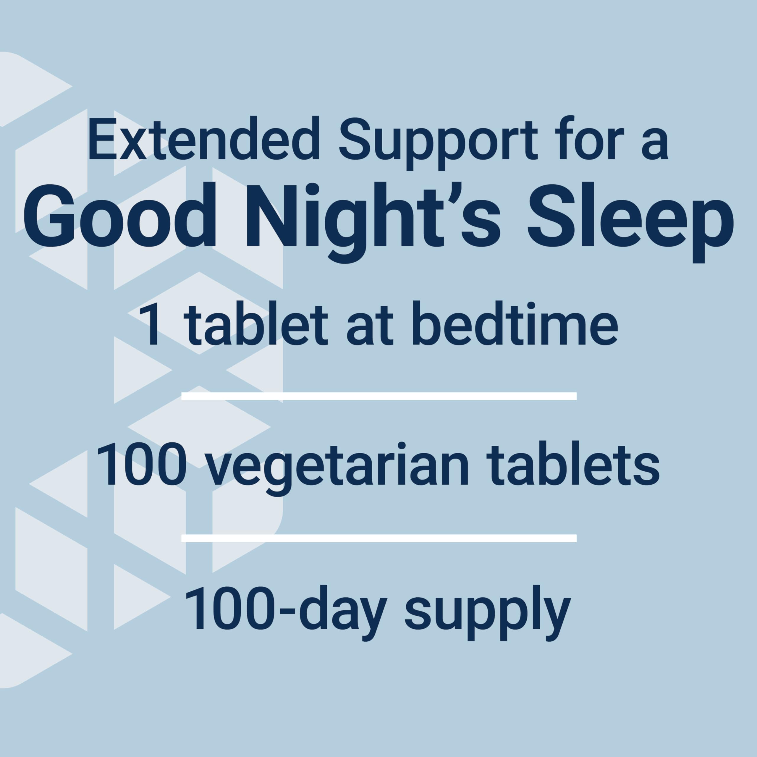 Life Extension Melatonin 300 mcg tablets on a wooden surface