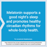 Life Extension Melatonin IR/XR 1.5 mg on a wooden table