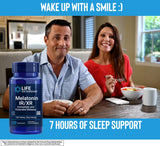 Life Extension Melatonin IR/XR 1.5mg Capsules bottle with label