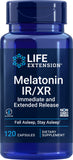 Life Extension Melatonin IR/XR 1.5mg Capsules front view